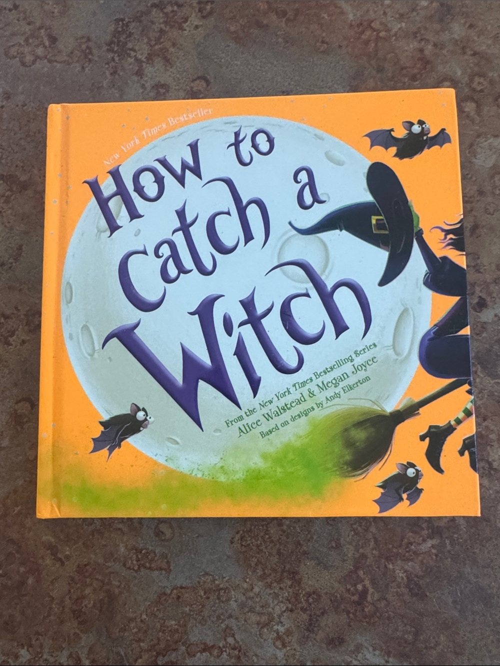 How to Catch a Witch Decorative Wall Art - Orange